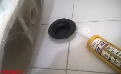 طریقه نصب بوگیر توالت فرنگی 1