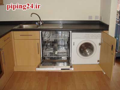 طریقه لوله کشی ماشین ظرفشویی 1