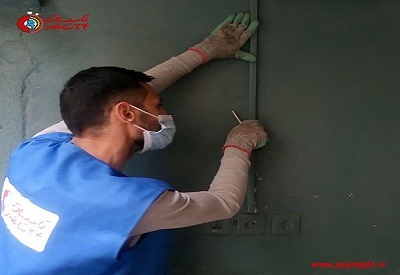 برقکار تاسیسات 24 ساعته در حال داکت کشی