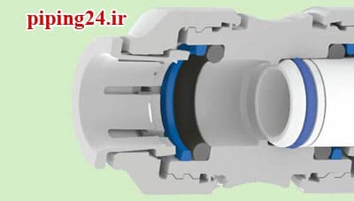 اجرای لوله کشی فاضلاب پوش فیت 5