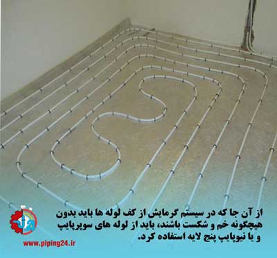 اجرای گرمایش از کف در تهران 1