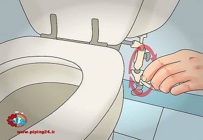 نحوه افزایش فشار آب توالت فرنگی
