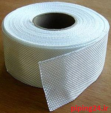 شکل 5 استفاده از نوار فایبرگلاس برای رفع نشتی