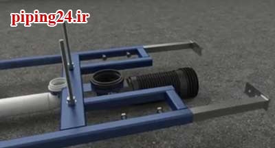 نصب توالت فرنگی وال هنگ توکار 5