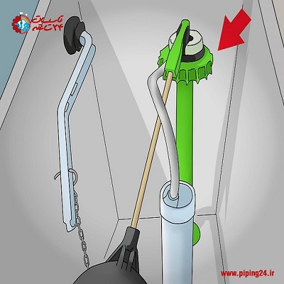 نصب و تعویض فلوتر توالت فرنگی2