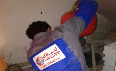 نصب پمپ آب خانگی در پشت بام 7